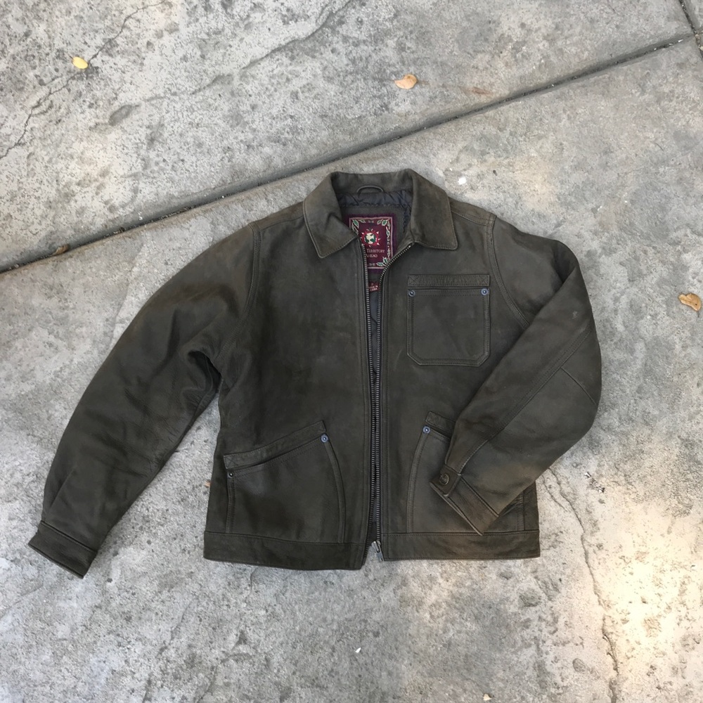 Leather jacket